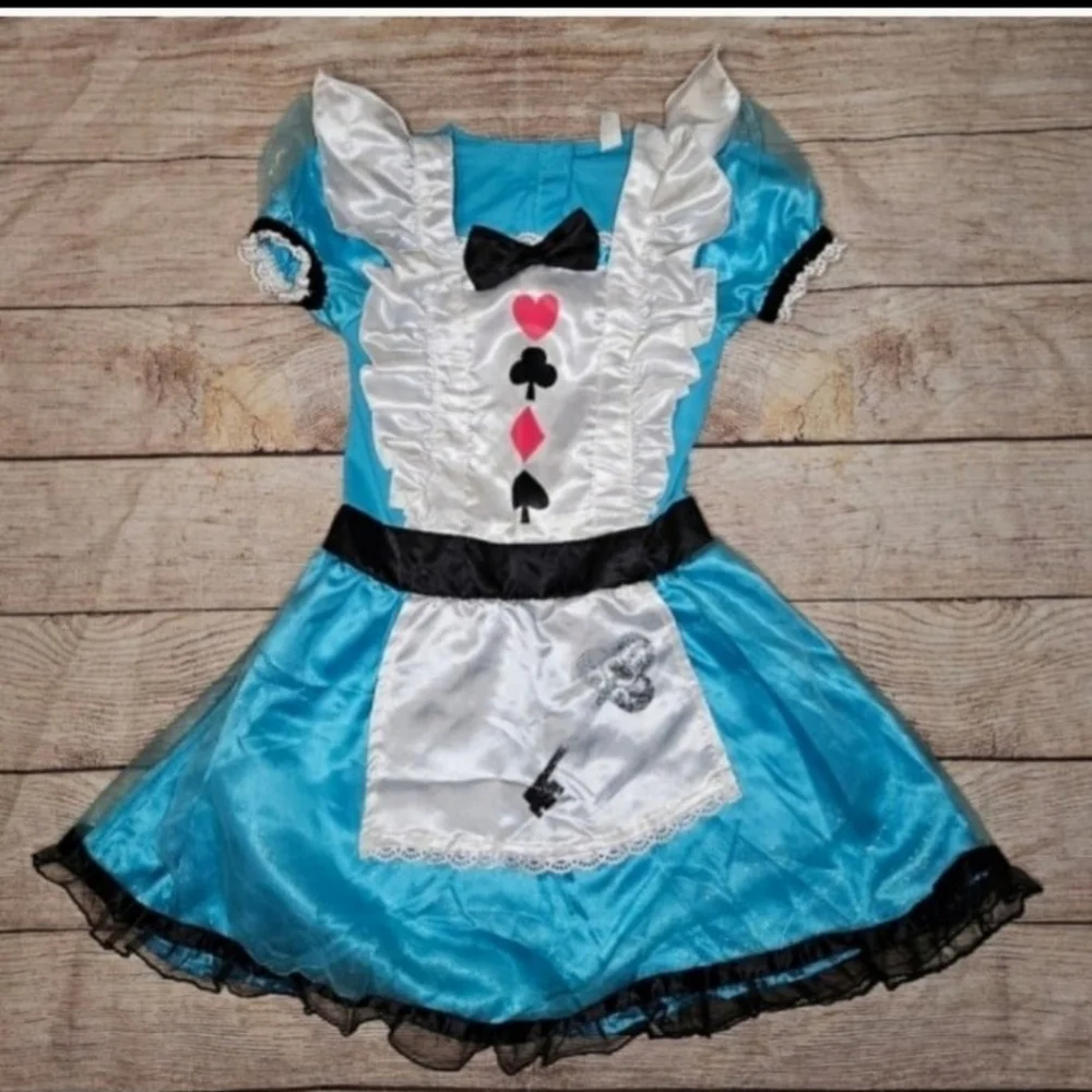 Alice in wonderland Alice Halloween dress-up costume dress